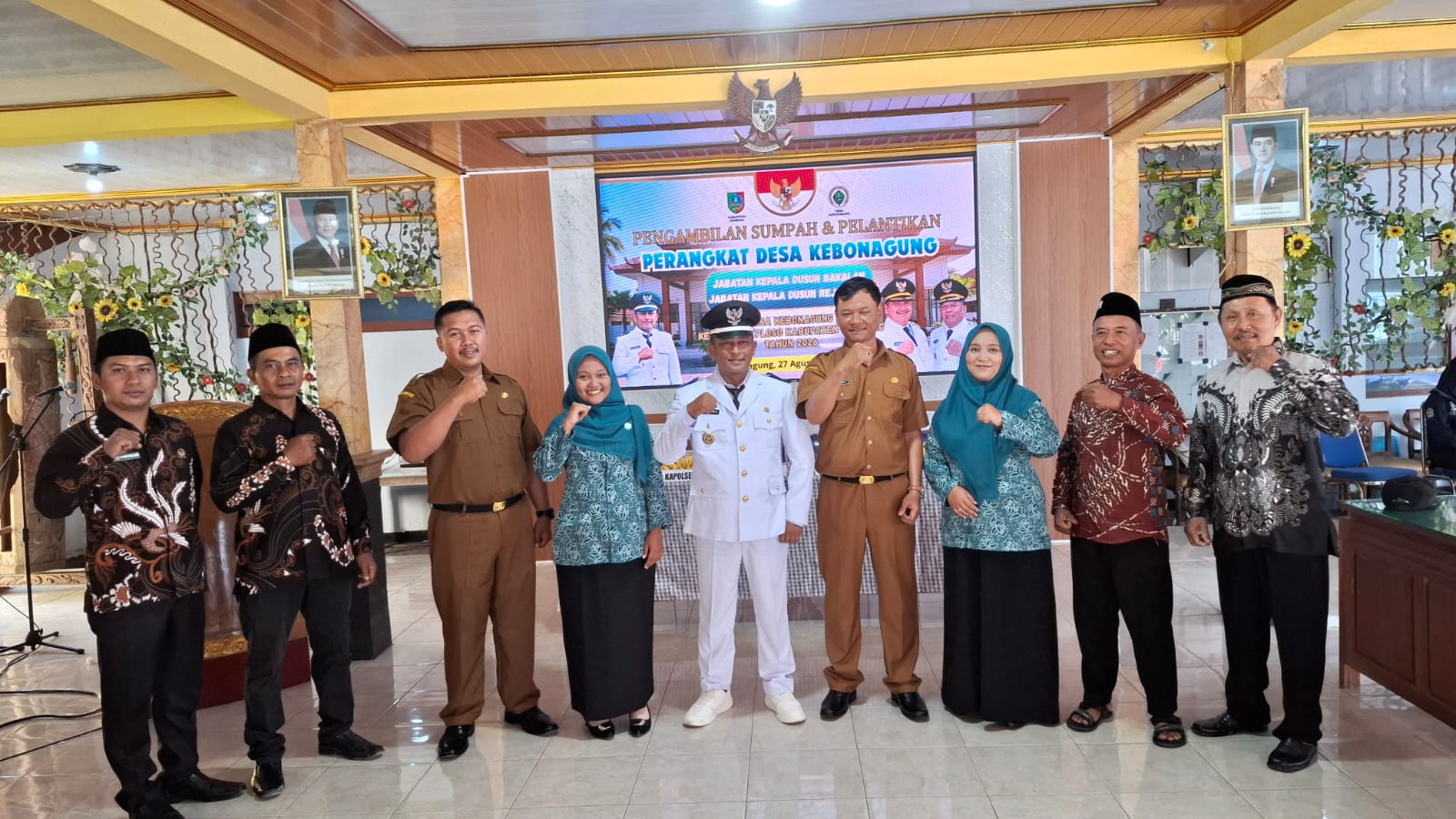 Pelantikan Kepala Dusun Bakalan & Rejomulyo
